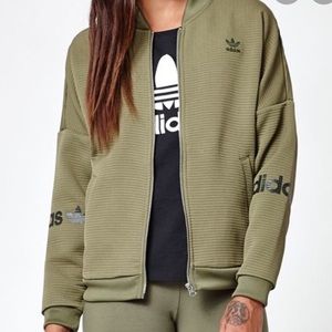 Green Adidas Bomber Jacket